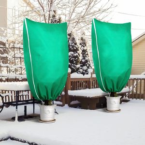 Winter Plant <strong>Covers</strong> Freeze Protection Tree <strong>Covers</strong> <strong>Rose</strong> <strong>Bush</strong> Shrub <strong>Covers</strong> for Winter Green &amp; White - Product Image 6