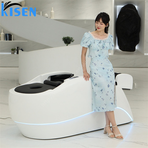 Poltrona Elettrica per Pedicure Kisen Giapponese con Circolazione d'Acqua, Lettino Terapeutico in Pelle Sintetica per Uso Domestico e Alberghiero - Product Image 3