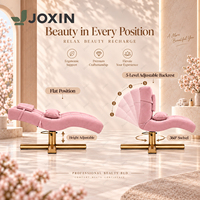 Lit de beauté professionnel avec dossier réglable sur 5 niveaux, levage hydraulique 360° °   Lit de pose de cils pivotant pour salon de beauté et spa - Fournisseur de mobilier