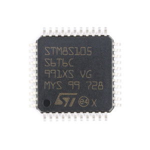 แองเจิลเทค (ชิ้นส่วนอิเล็กทรอนิกส์) ของแท้ใหม่ STM8S105S6T6C LQFP-44 STM8S105S6T6CTR - Product Image 1