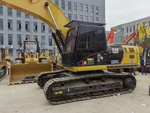 Excavadora hidráulica sobre orugas CAT 325C de segunda mano Original de Japón, excavadora Caterpillar 325C usada en Stock para la venta - Product Image 6