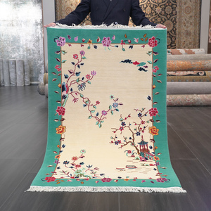 <span class=keywords><strong>Tappeto</strong></span> in <span class=keywords><strong>Lana</strong></span> Intrecciato a Mano 91x143cm, Lussuoso <span class=keywords><strong>Tappeto</strong></span> Cinese Fatto a Mano in <span class=keywords><strong>Lana</strong></span> - Product Image 6