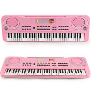 Multi-Function Children Learning <b>Music</b> Toy 61 Keys Piano Keyboard Microphone Electronic Organ Musical Instrument - Product Image 2