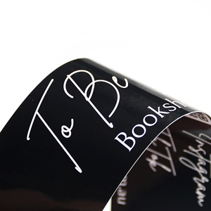 Marcapáginas Baratos al por Mayor, Impresión en Negro de 350 g/m², Marcapáginas de Papel Recubierto Impresos Personalizados con Diseño de Laminación Brillante para <span class=keywords><strong>Lectura</strong></span> - Product Image 3