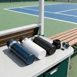 16oz 480ml Classic Trigger-<span class=keywords><strong>Action</strong></span> Tasse de voyage en acier inoxydable Double paroi Thermique Bouteille d'eau Pressing Type Méthode d'écoulement - Product Image 2