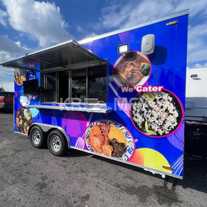 Camion entièrement équipé de vente de nourriture de chariot de nourriture de remorque mobile de nourriture de la Chine à vendre - Product Image 4