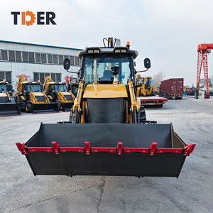 Retroexcavadora TDER China con Motor Yunnei 3cx 4x4, Excavadora <span class=keywords><strong>de</strong></span> Ruedas China con <span class=keywords><strong>Neumáticos</strong></span> Sin Cámara - Product Image 3