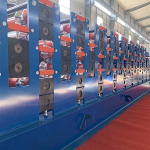 Lámina para techos de tres capas completamente automática, marco de perfil de azulejo corrugado IBR para máquina de producción, máquina formadora de rollos de Marco - Product Image 5