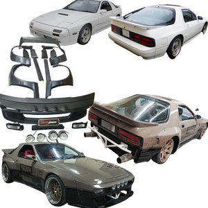 Nouvelle promotion pour le kit carrosserie large Rocket Bunny pour RX7 FC3S, matériau FRP, pare-chocs avant, feux antibrouillard, <span class=keywords><strong>prix</strong></span> fixe 1300 USD - Product Image 1