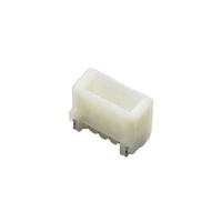 Connecteurs SMT JST SHU à une rangée à angle aux vibrations, gain de place à angle droit, boîtier ABS PC à pas de 1.0mm LED