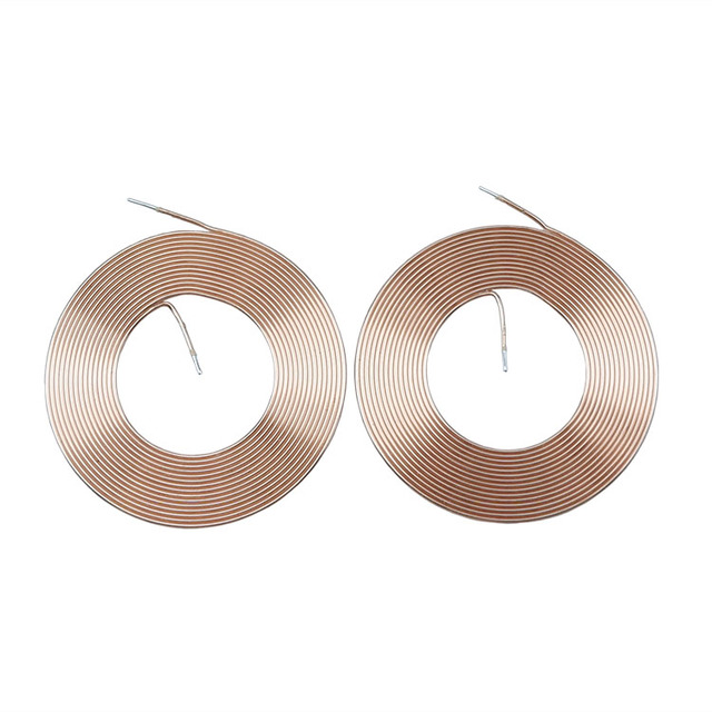 Custom Miniature Round Air Core Coil | Compact Hollow Inductor for Wireless Charging & RFID Applications