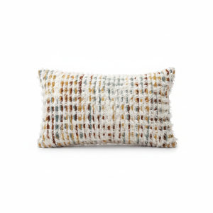 Aeckself Federa per Cuscino Decorativo Rettangolare 12 X 20 Pollici in Ciniglia Boho, Cuscini Decorativi Neutri - Product Image 2