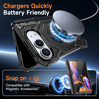Coque magnétique puissante pour iPhone Duo Fold, étui à lunettes, accessoire de charge sans fil pour support de voiture, fixation rapide à clipser