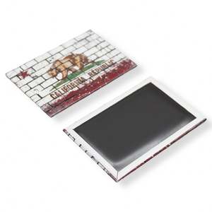 OEM Custom Tin Fridge Magnets Personalized Photo Print for Promotional Items - Product Image 3