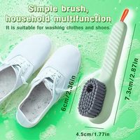 Nouvelle brosse à récurer automatique pour linge liquide avec distributeur de savon brosse de nettoyage hydraulique multifonction brosse à chaussures