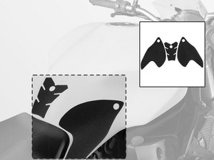 XXUN pour <span class=keywords><strong>DUCATI</strong></span> <span class=keywords><strong>Monster</strong></span> 821 moto anti-dérapant réservoir de carburant tampons gaz genouillère Traction autocollant protecteur - Product Image 3