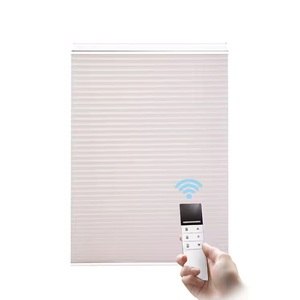 SAMADHI Motorised Roller Blinds Electric Top Down Bottom up Cordless Honeycombe Shades Blackout Cellular <b>Window</b> Blinds - Product Image 3