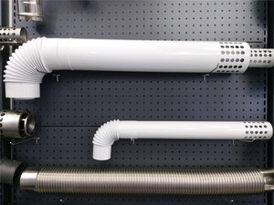 Sistema de Tubería de <span class=keywords><strong>Chimenea</strong></span> Coaxial de Doble Pared de Acero Inoxidable, <span class=keywords><strong>Tubo</strong></span> de Ventilación de Escape para Calderas, 60 <span class=keywords><strong>mm</strong></span>, <span class=keywords><strong>100</strong></span> <span class=keywords><strong>mm</strong></span> - Product Image 5