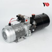 Nouvelle unité de puissance hydraulique durable en alliage d'aluminium AC380V 3kW à simple action pour élévateur de voiture à ciseaux