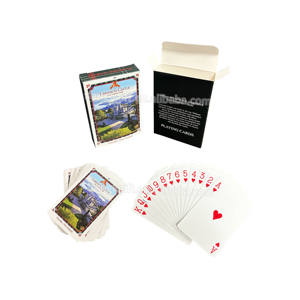 Cartes à jouer personnalisées pour fêtes, jeu de cartes de poker, cartes à jouer sur le thème des merveilles naturelles américaines avec boîte de luxe - Product Image 3