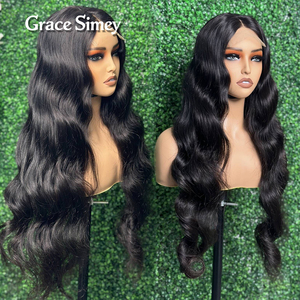 วิกผมคนแท้แบบชาวเวียดนามวิกผมมนุษย์แบบมีลูกไม้ด้านหน้าเป็นลอนวิกผมมนุษย์แบบไร้กาวแบบ HD สำหรับผู้หญิงผิวดำ - Product Image 6