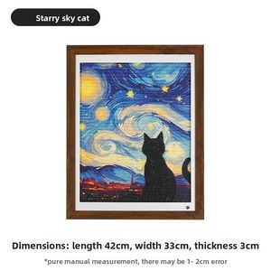 แผ่นข่วนเล็บแมว 3 มิติ ลายภาพวาดโมนาลิซ่า ทำจากวัสดุซิซอล ทนทานต่อการขีดข่วน ของเล่นแมว ของตกแต่งศิลปะ - Product Image 6