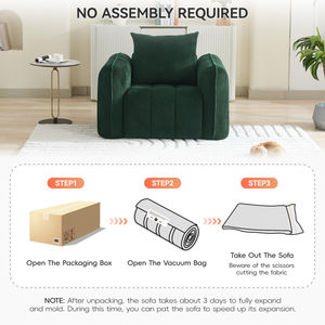 Muebles de Café para Comprar en Línea en el Extranjero, Sofá Seccional de Dos Plazas Tapizado en Terciopelo de Calidad Hotelera, Envío Gratuito de Muestras - Product Image 4