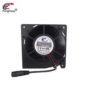 Yüksek kalite DC Motor darbe Fan 120x120x32mm 12V 24V fırçasız havalandırma hava fanı 120mm