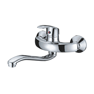 Robinet de cuisine économique en laiton chromé, monocommande, col long, eau froide et chaude, robinets de cuisine MK2405 - Product Image 4