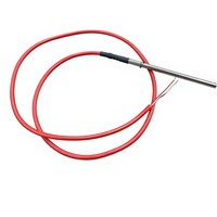 Sonde de température basse SR101-1 PT100 à résistance en platine PT1000 avec 2, 3 ou 4 fils, utilisée pour la lyophilisation et la réfrigération