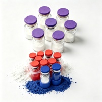 Matières premières cosmétiques en poudre de haute pureté CAS 89030955 Formule moléculaire C14H21CuN6O6 Produits chimiques pour les soins capillaires Détergent brut