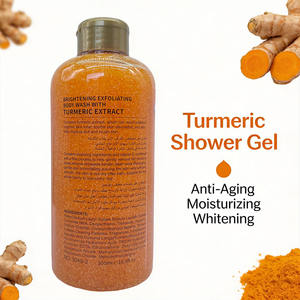 Gel de Ducha de Cúrcuma de Marca Privada, Limpieza Profunda, Aclarante, Antienvejecimiento, Nutritivo, Antibacteriano, OEM - Product Image 5