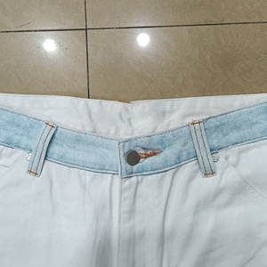 Venta al por mayor de pantalones <span class=keywords><strong>vaqueros</strong></span> de los hombres Impreso High Street Style Stacked Baggy Pantalones Casual Fashion Men Jeans Dtg Printing Plus-Size Jeans - Product Image 5