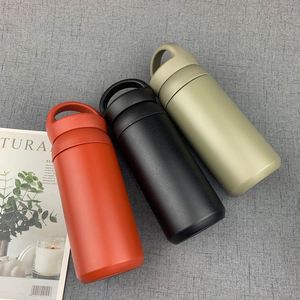 Japanese Style Handheld Tumbler 350ml 500ml <b>Vacuum</b> Insulated Double Wall Coffee Cup - Product Image 6