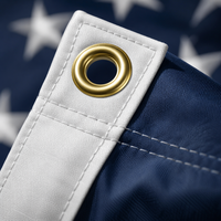 Drapeau personnalisé en polyester 3x5 pieds avec impression numérique, imperméable et durable, couleurs personnalisées pour les événements en plein air et la promotion des entreprises