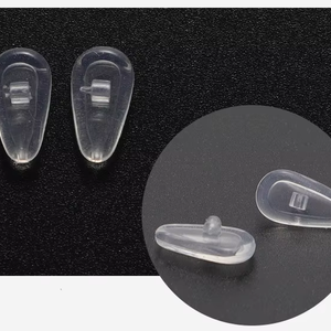 Accesorios para <span class=keywords><strong>Gafas</strong></span> <span class=keywords><strong>Almohadillas</strong></span> Nasales de Silicona Suave Tipo Airbag Transparentes Cojines de Aire Antihuellas <span class=keywords><strong>Almohadillas</strong></span> de Silicona para Lentes - Product Image 3