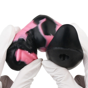 YOCY boca mordaza caballo consolador 10 modos bala vibrador correa de cuero ajustable juguete sexual para pareja juego Bondage juguetes sexuales al por mayor - Product Image 6