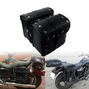 Bolsas Laterales Impermeables para Motocicleta - <span class=keywords><strong>Alforjas</strong></span> de Almacenamiento para Harley Sportster XL, Touring, Softail y Honda Suzuki - Product Image 6