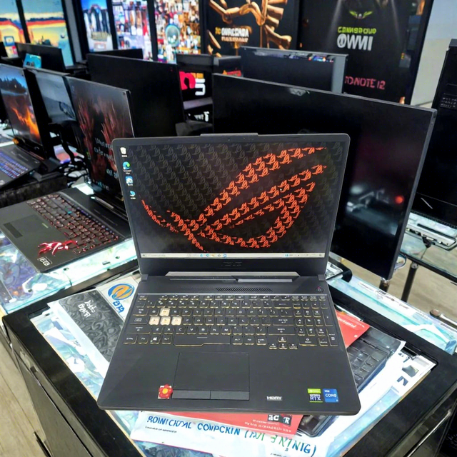 Factory Price Us Rog Strix g 3 Intel I7-9750h Dual Core Gtx 1650 16gb 512 Ssd 15.6" 144hz Gaming Laptop Used Student Business