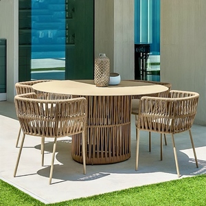 Offre spéciale : Ensemble de <span class=keywords><strong>salon</strong></span> de <span class=keywords><strong>jardin</strong></span> en rotin tressé en forme de L avec canapé d'angle et chaise longue droite - Product Image 1