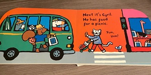 Maisy Mouse Bobo trasporto anormity board book 9 volumi set inglese lightenment storybook - Product Image 5