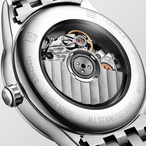 Classic Automatic Mechanical Watch with Date Display Stainless Steel Bracelet for Men Longinesing - Product Image 3