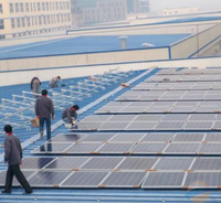 Pince centrale solaire 30mm/40mm noire |   Supports de fixation pour panneaux solaires |   Serre-câbles PV