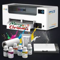 Imprimante DTF Colorsun X13 13 pouces avec tête d'impression I3200, machine de transfert direct sur film haute vitesse pour l'impression de t-shirts et de vêtements