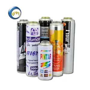 Yüksek kaliteli boş aerosol kutuları kozmetik toptan 200ml kişisel bakım aerosol kutuları BYU grubu