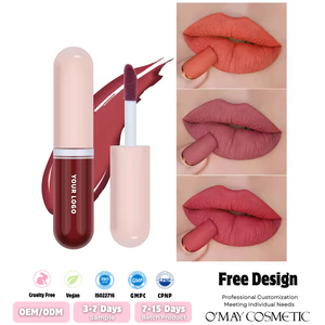 Lápiz Labial Líquido Mate Rojo Intenso Mágico, Vegano, Libre de Crueldad Animal, Mineral, de Larga Duración y Alta Pigmentación, con Logotipo Personalizado, al por Mayor - Product Image 1