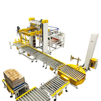 Paletizador y Despaletizador Automático de Cajas para Fabricantes, Línea de Equipos de Paletización, Máquina Apiladora, Paletizador de Pórtico