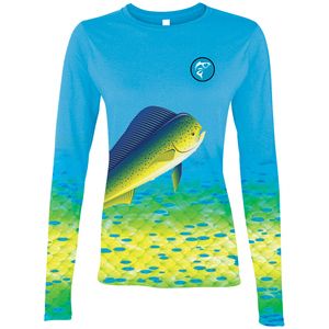 Cocoon Industries Women Long Sleeve Fishing <b>Shirt</b> UPF 50 Anti UV <b>Sun</b> Protection Rash Guard Outdoor Sport Top Spandex/Polyester - Product Image 4