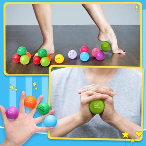 Pelotas Antiestrés de TPR Ecológicas y Motivacionales, Coloridas e Inspiradoras, Regalo de Agradecimiento para Empleados, Personalizables y Reconocedoras - Product Image 5