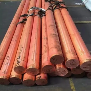 Barras de Cobre C18150 C15000, Electrodos de Soldadura por Resistencia, Barras Colectoras de Cobre Plateado, Barra de Cobre Perforada Eléctrica, Barra Colectora de Cobre - Product Image 3